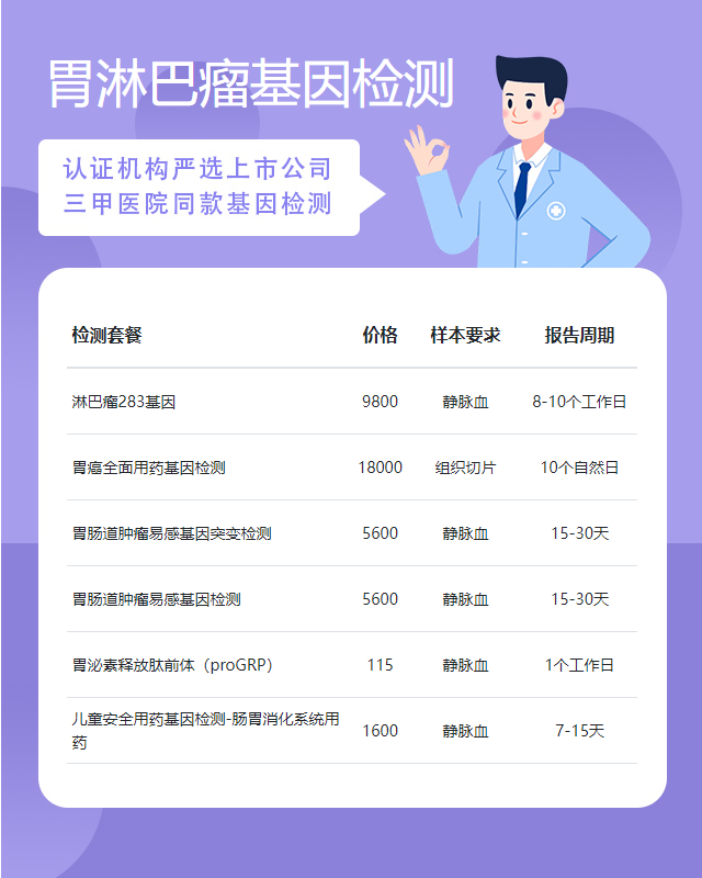 汕頭胃淋巴瘤基因檢測咨詢服務中心怎么樣