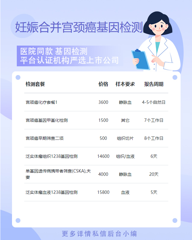 唐山妊娠合并宮頸癌基因檢測需要哪些程序