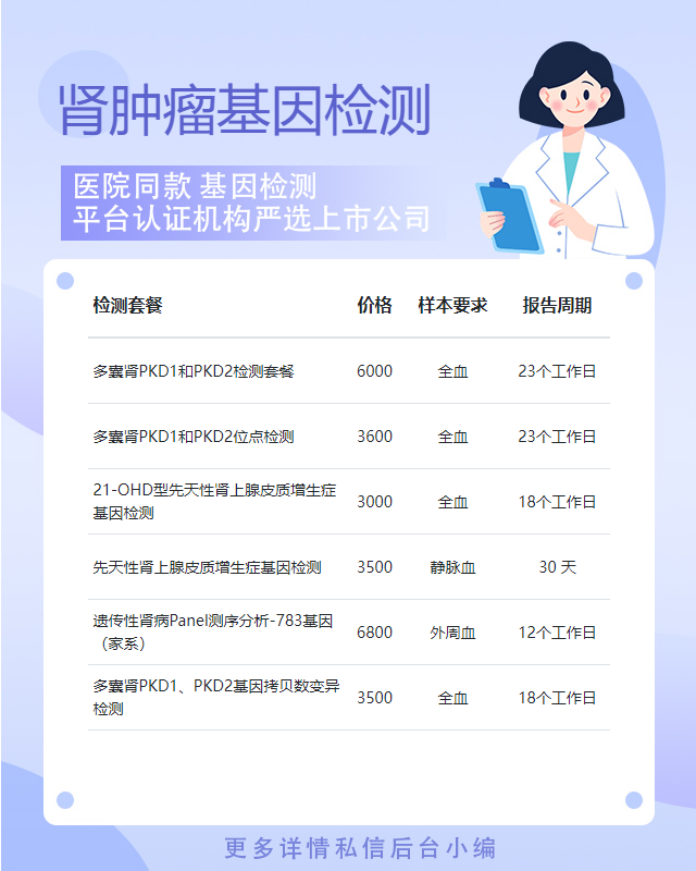 保定腎腫瘤基因檢測哪個醫院可以做
