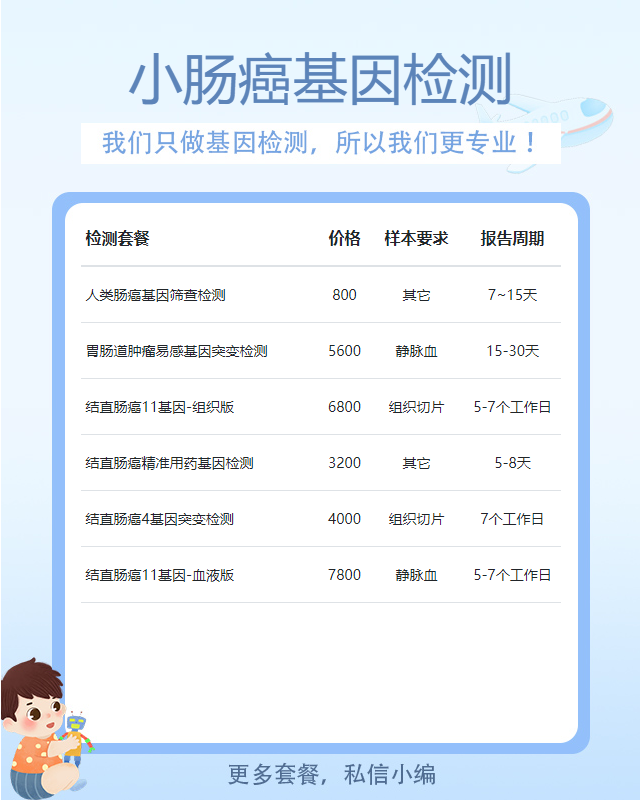 蘇州小腸癌基因檢測在哪些地方