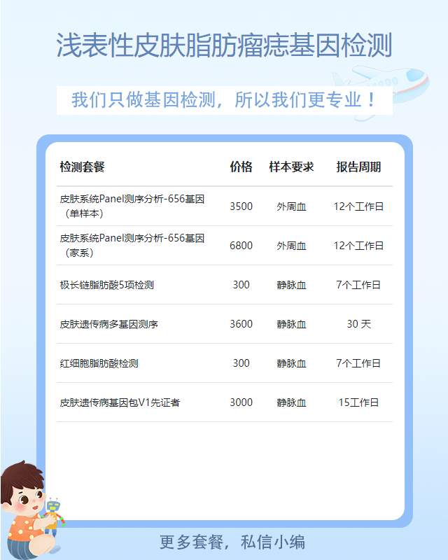 聊城淺表性皮膚脂肪瘤痣基因檢測需要怎么做