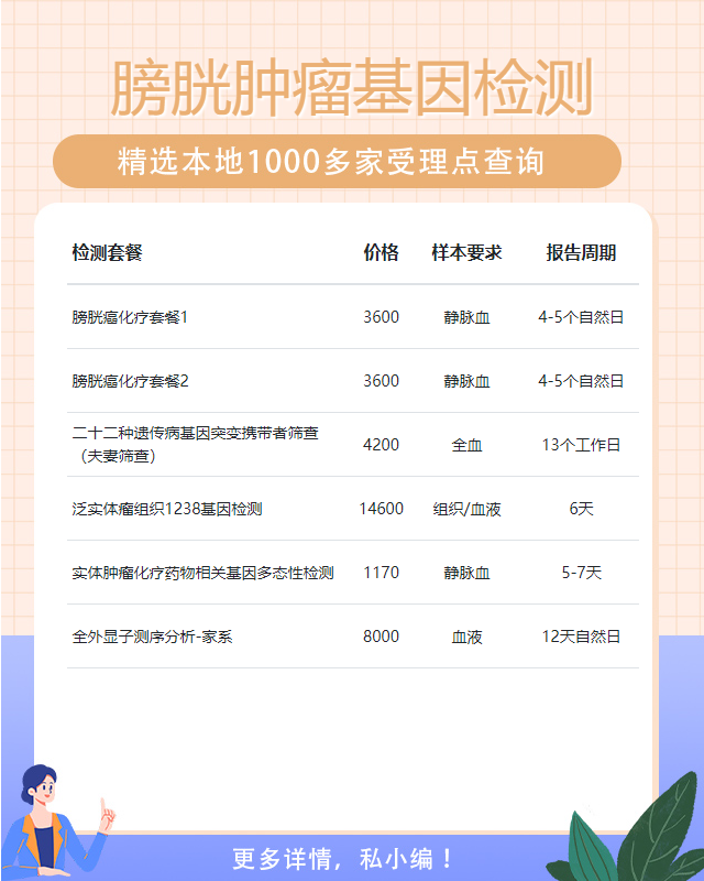 咸陽膀胱腫瘤基因檢測要哪些材料或樣品