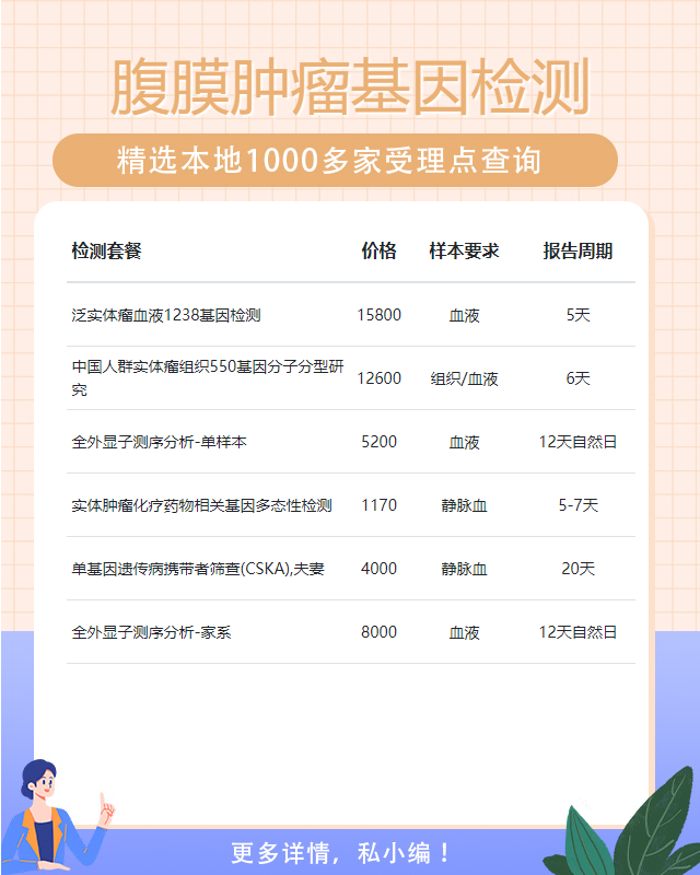 臨沂腹膜腫瘤基因檢測在哪里可以做