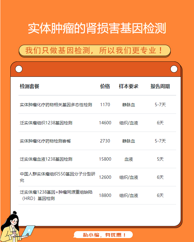 徐州實體腫瘤的腎損害基因檢測在哪家做