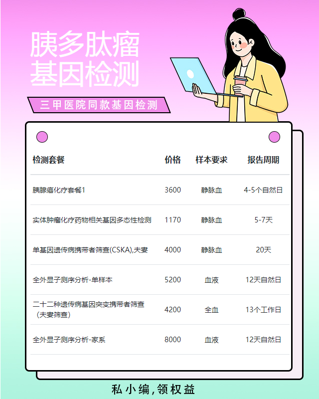 岳陽胰多肽瘤基因檢測在哪里