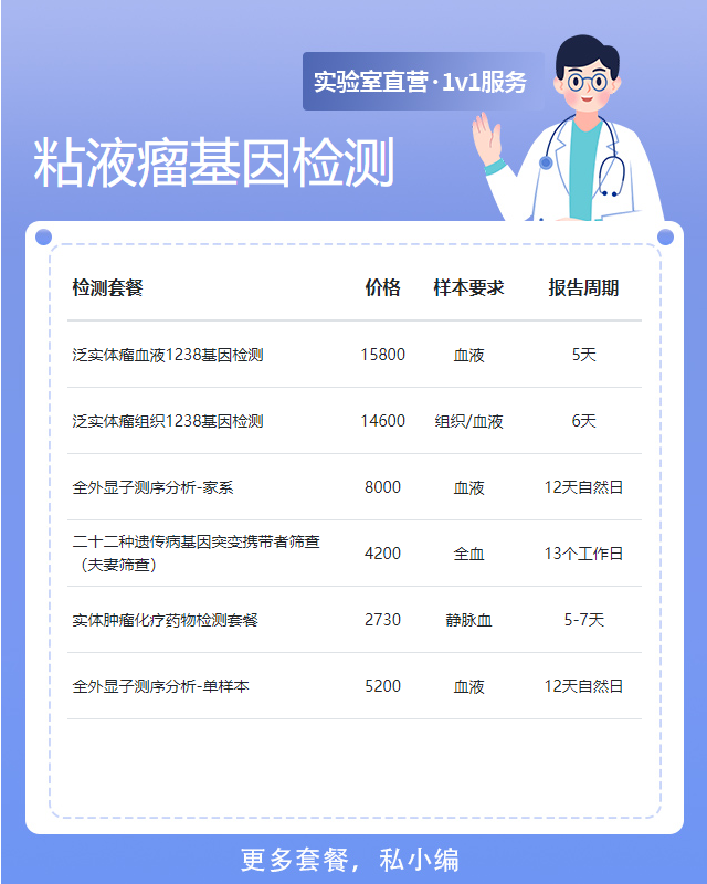 連云港粘液瘤基因檢測前需要準備什么