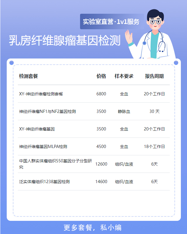 德州乳房纖維腺瘤基因檢測有哪幾家公司