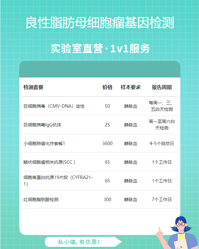 清遠良性脂肪母細胞瘤基因檢測掛哪個科室