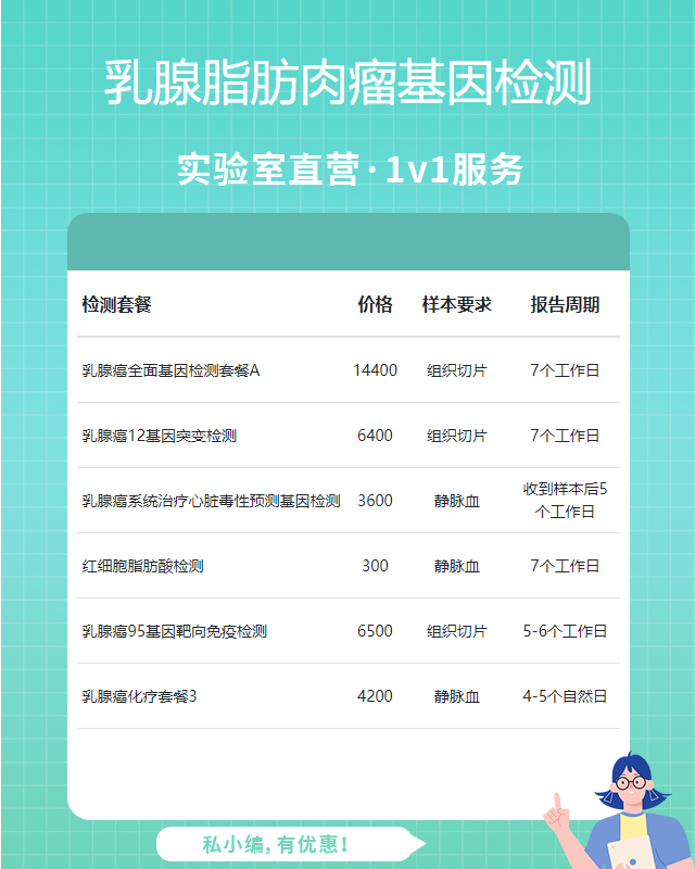 邢臺乳腺脂肪肉瘤基因檢測的費用大概多少錢