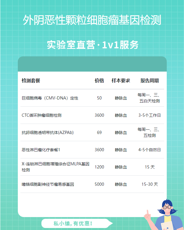 荊州外陰惡性顆粒細(xì)胞瘤基因檢測(cè)報(bào)告要多久才能出來