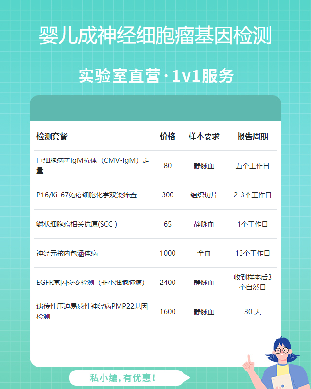 駐馬店嬰兒成神經細胞瘤基因檢測在哪里做
