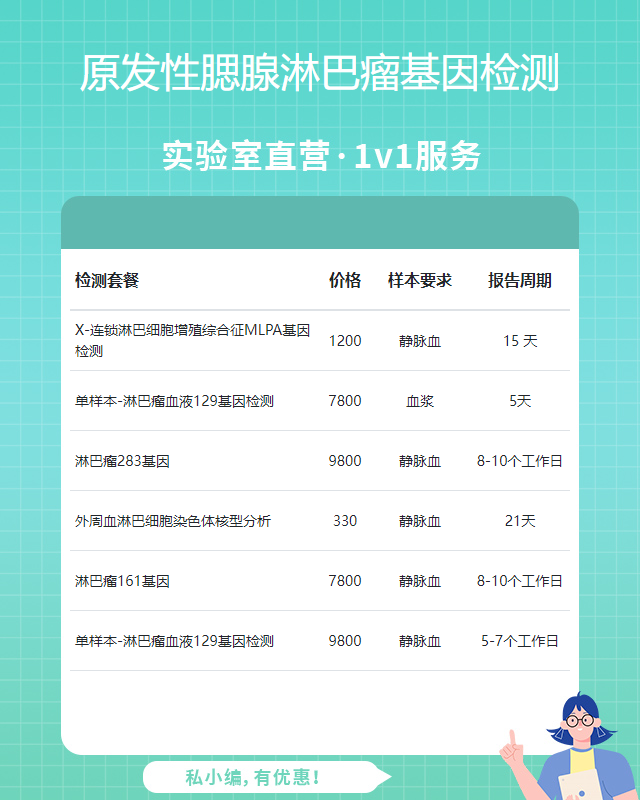 鎮江原發性腮腺淋巴瘤基因檢測流程是什么