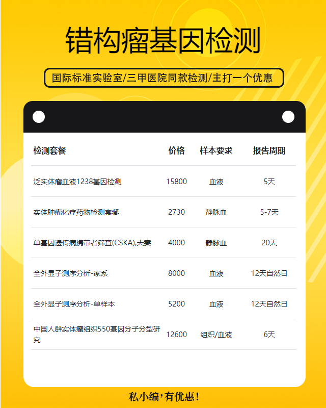 濟(jì)南錯構(gòu)瘤基因檢測定點(diǎn)醫(yī)院有哪些