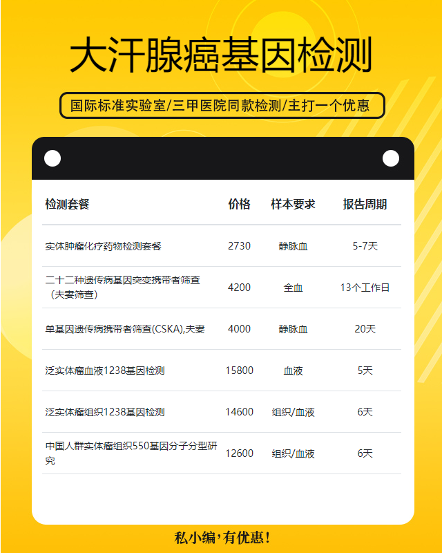 德州大汗腺癌基因檢測都指定哪些醫院