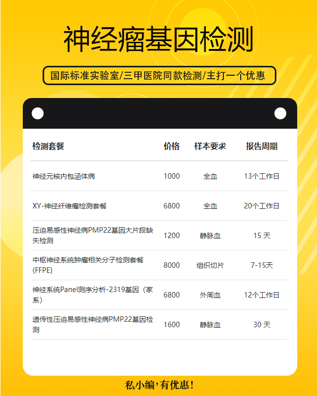 宿遷神經瘤基因檢測哪里能上門做