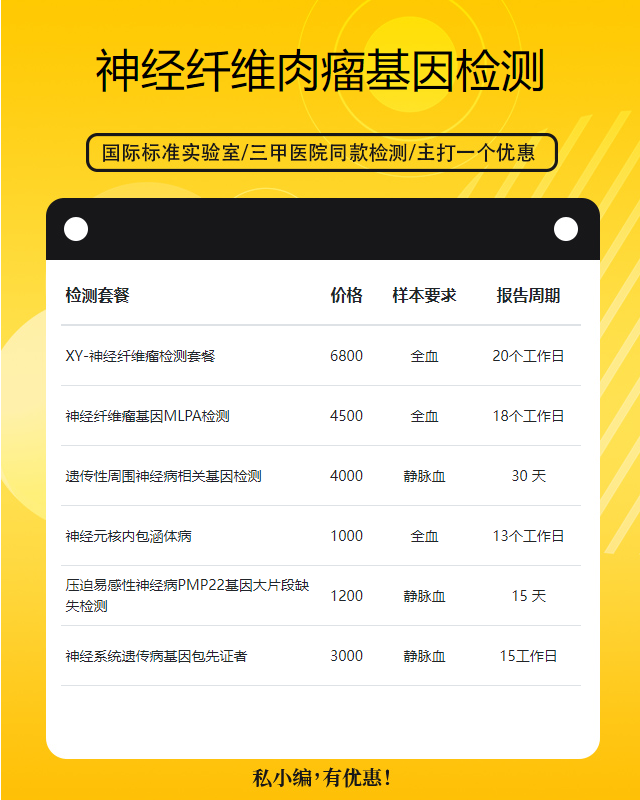 淄博神經纖維肉瘤基因檢測多久可以檢測出來