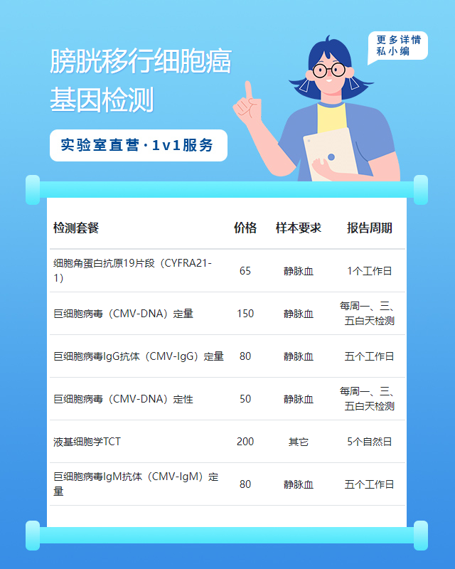 銀川膀胱移行細胞癌基因檢測中心哪家好