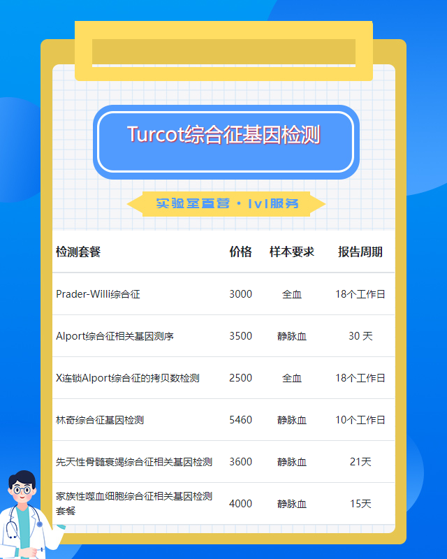 清遠Turcot綜合征基因檢測去哪家能做