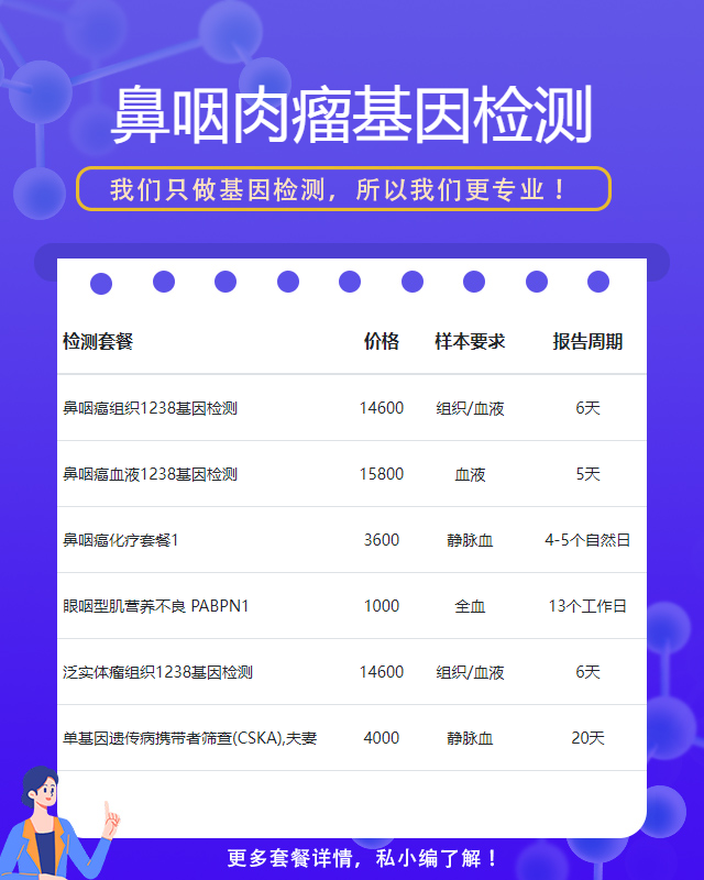 廊坊鼻咽肉瘤基因檢測哪家正規