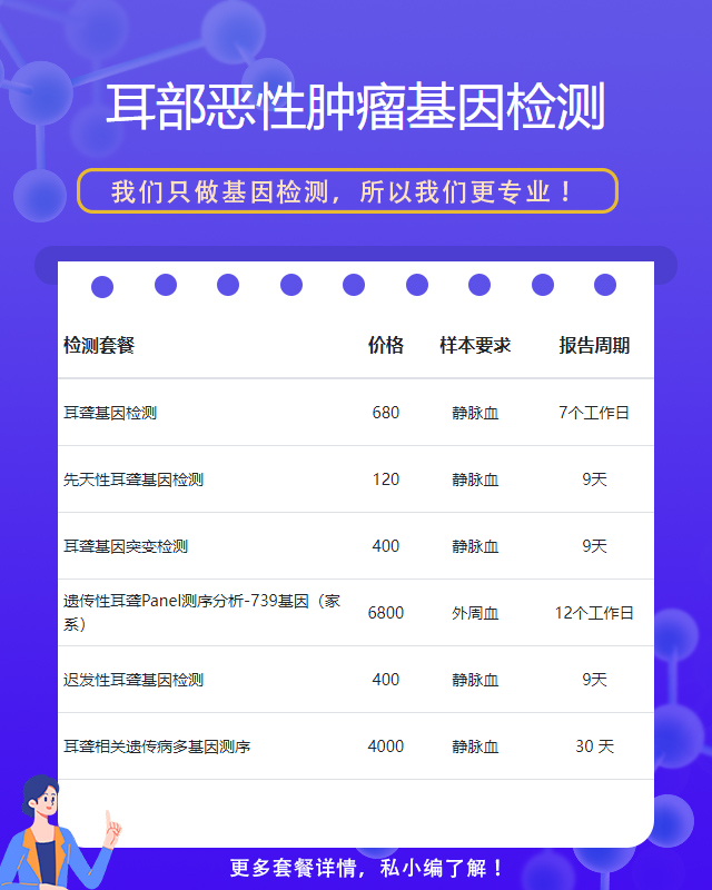 福州耳部惡性腫瘤基因檢測報告什么時候出
