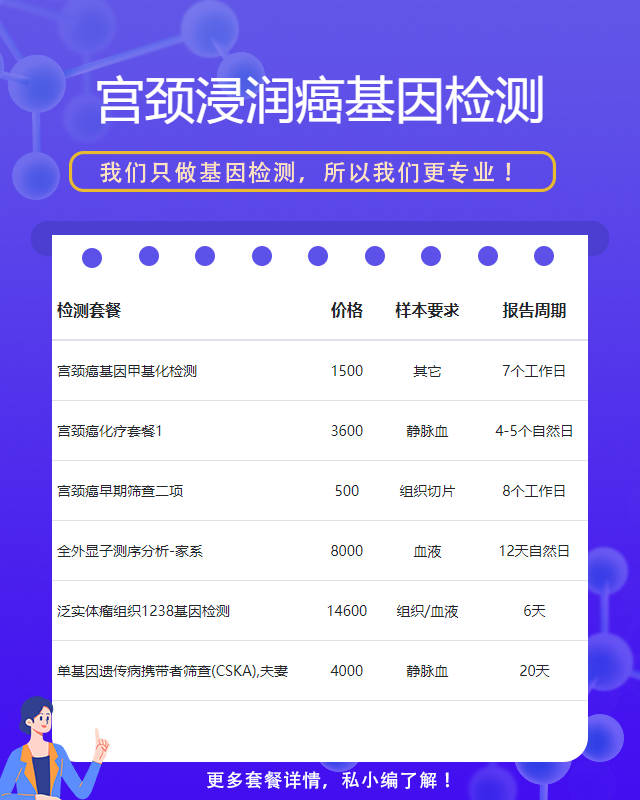 清遠(yuǎn)宮頸浸潤(rùn)癌基因檢測(cè)費(fèi)用多少