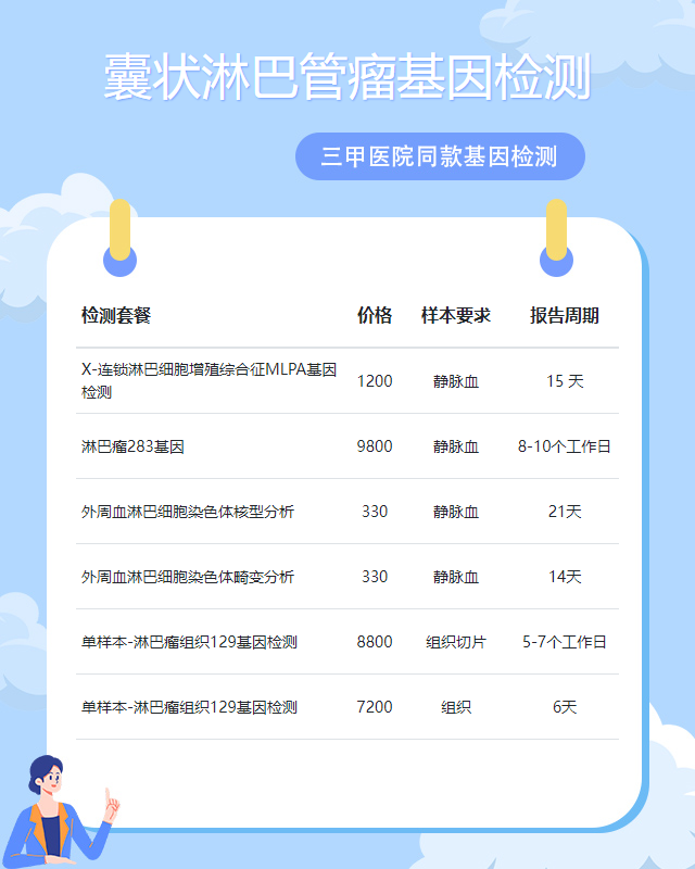 天津囊狀淋巴管瘤基因檢測需要哪些東西