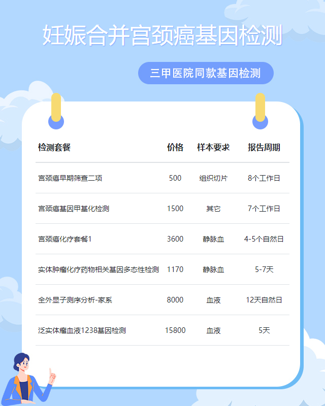 杭州妊娠合并宮頸癌基因檢測大概幾天出結果