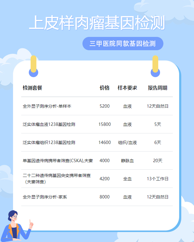 南通上皮樣肉瘤基因檢測到哪個醫(yī)院