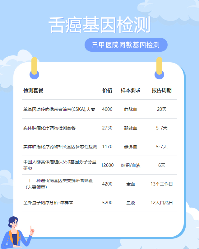 保定舌癌基因檢測結果一般多久出來