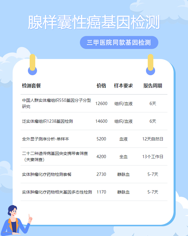 六安腺樣囊性癌基因檢測去哪里做專業