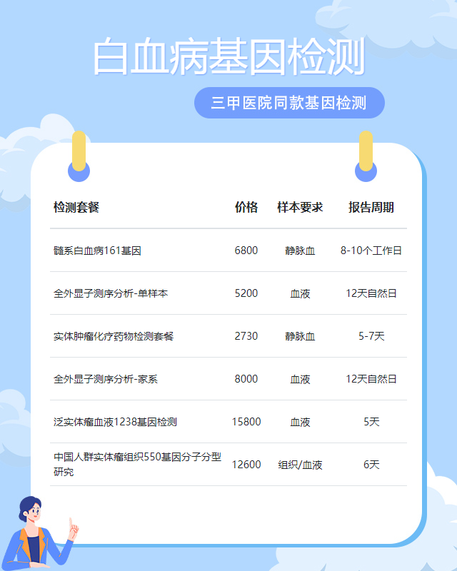 邢臺白血病基因檢測需要什么材料