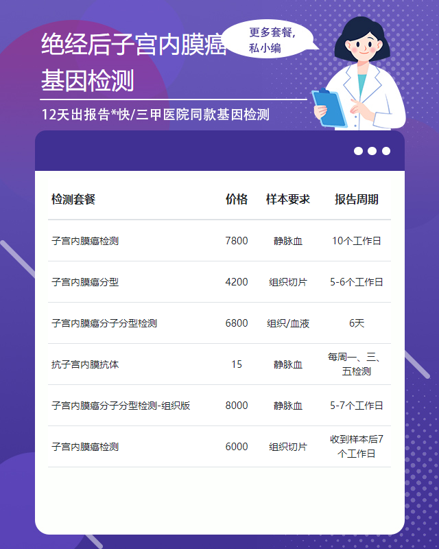 邢臺絕經后子宮內膜癌基因檢測去哪鑒定