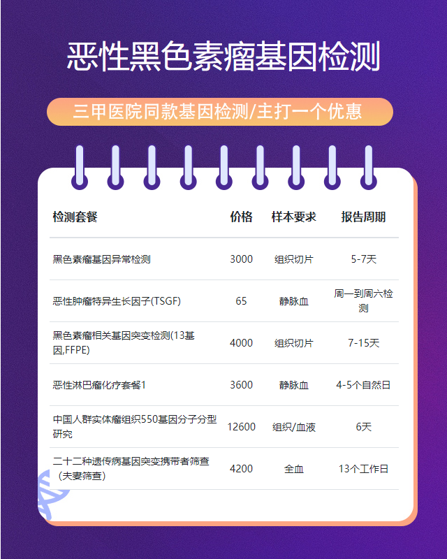 鄭州惡性黑色素瘤基因檢測有哪幾家正規(guī)機(jī)構(gòu)