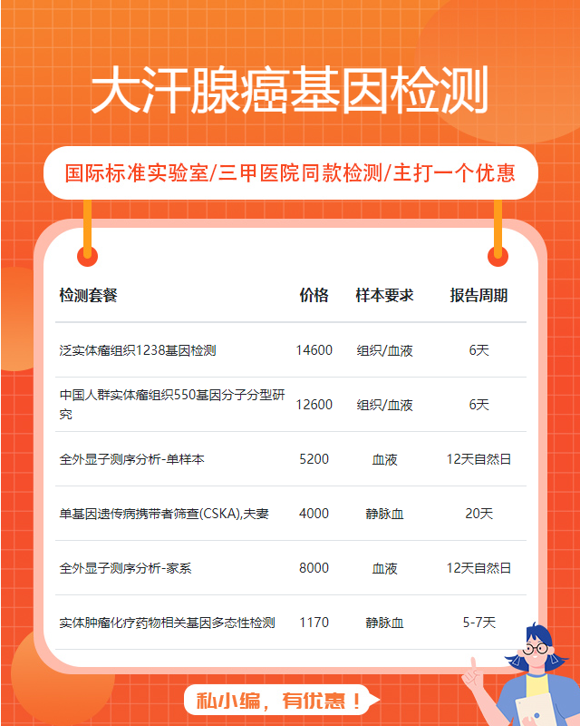 沈陽大汗腺癌基因檢測需要些什么材料