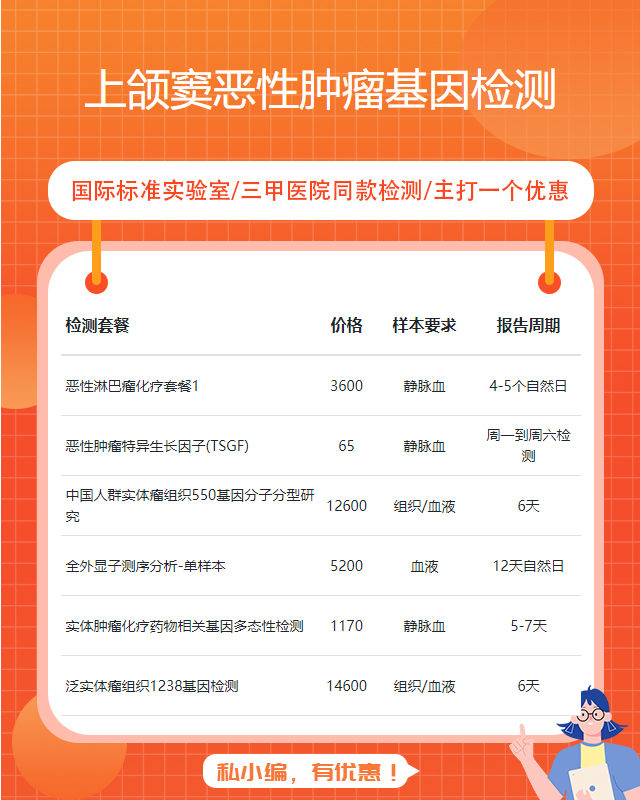 濟南上頜竇惡性腫瘤基因檢測能確認排除所有癌嗎
