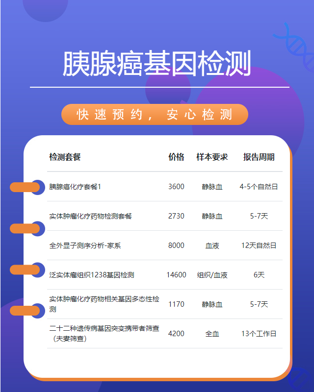 邯鄲胰腺癌基因檢測(cè)在哪里做比較好