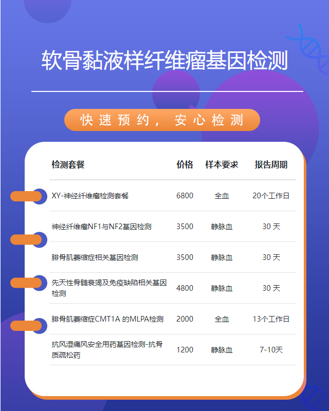 哈爾濱軟骨黏液樣纖維瘤基因檢測去哪做