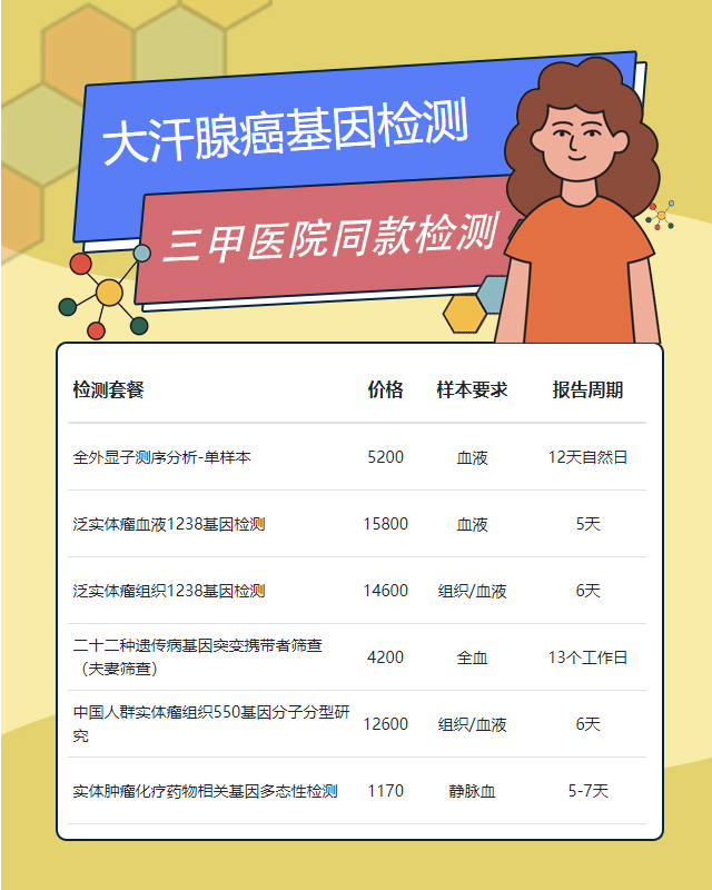 鎮(zhèn)江大汗腺癌基因檢測一次多少錢