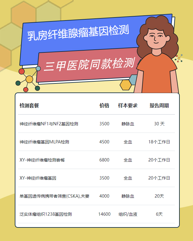 洛陽乳房纖維腺瘤基因檢測需要提供什么