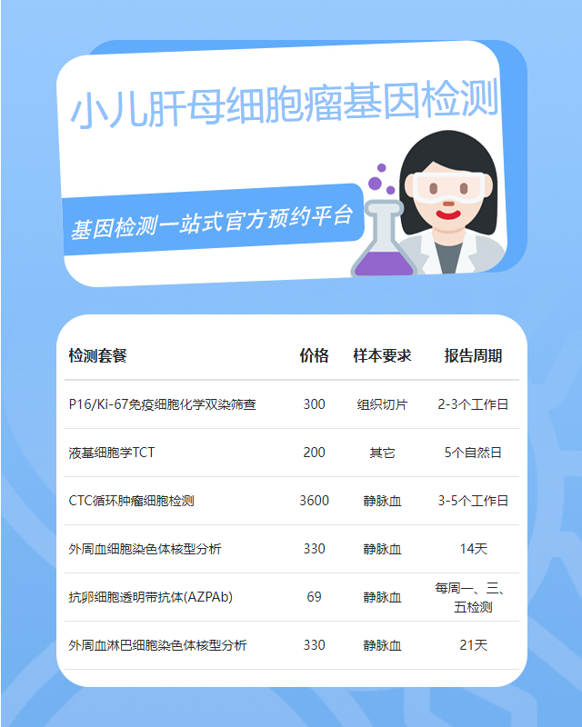 宿遷小兒肝母細(xì)胞瘤基因檢測都有哪些方法