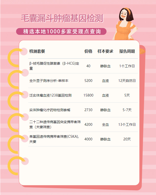 鎮江毛囊漏斗腫瘤基因檢測需要什么材料和樣本