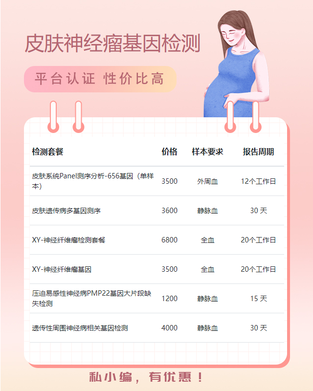 濰坊皮膚神經(jīng)瘤基因檢測需要提供什么