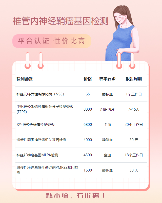 商丘椎管內(nèi)神經(jīng)鞘瘤基因檢測主要是檢測什么