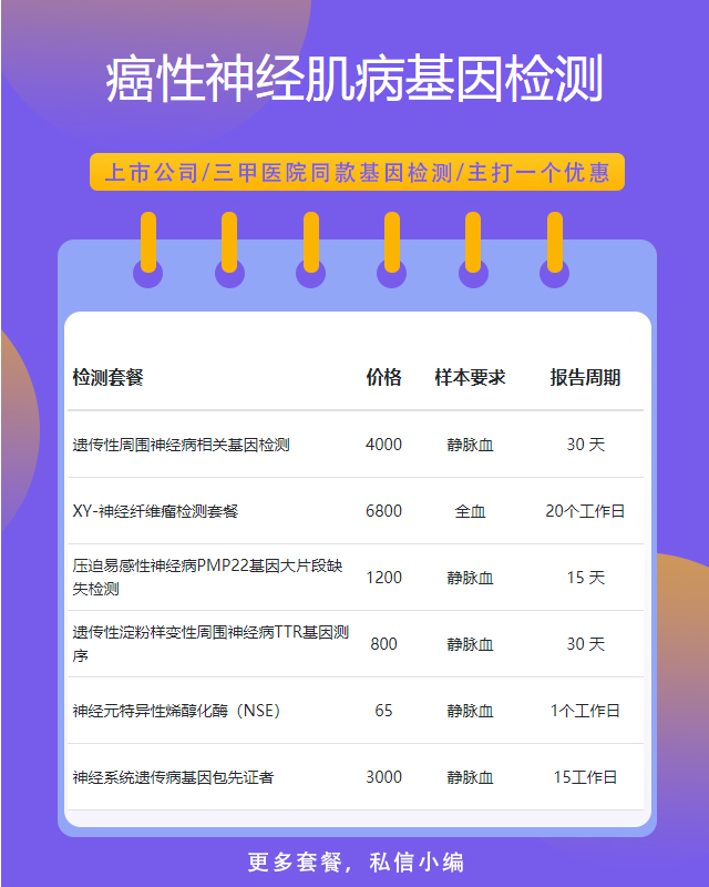 湛江癌性神經肌病基因檢測怎么判斷是否正規