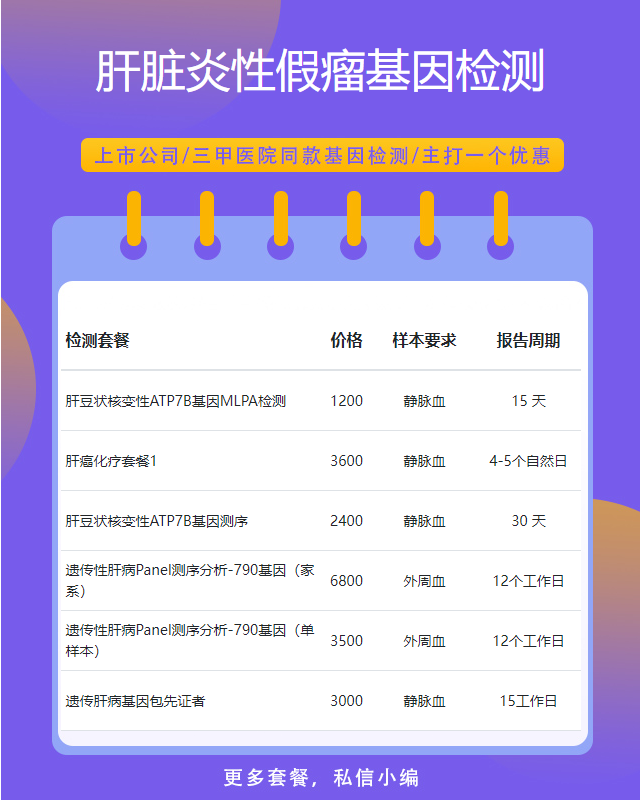 宿州肝臟炎性假瘤基因檢測在哪做