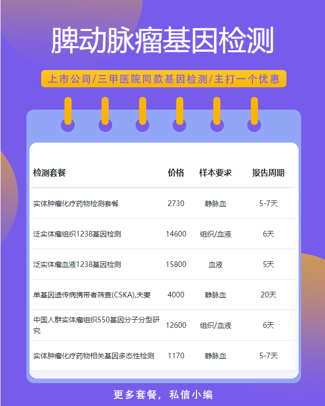 臨沂脾動脈瘤基因檢測哪個醫院好