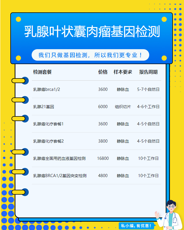 南昌乳腺葉狀囊肉瘤基因檢測什么時候出結果