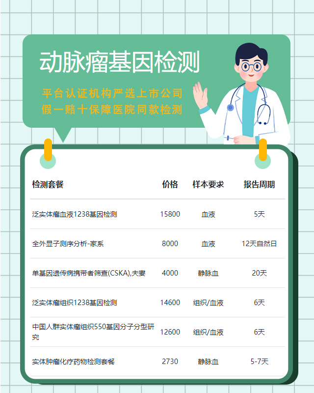 邯鄲動脈瘤基因檢測哪家醫院做的好