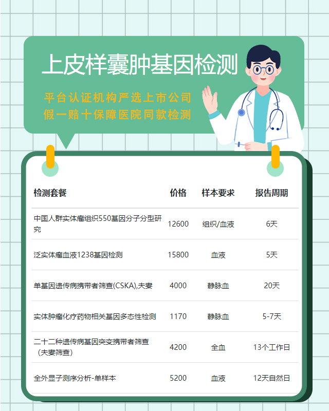 寧德上皮樣囊腫基因檢測需要哪些書面文件