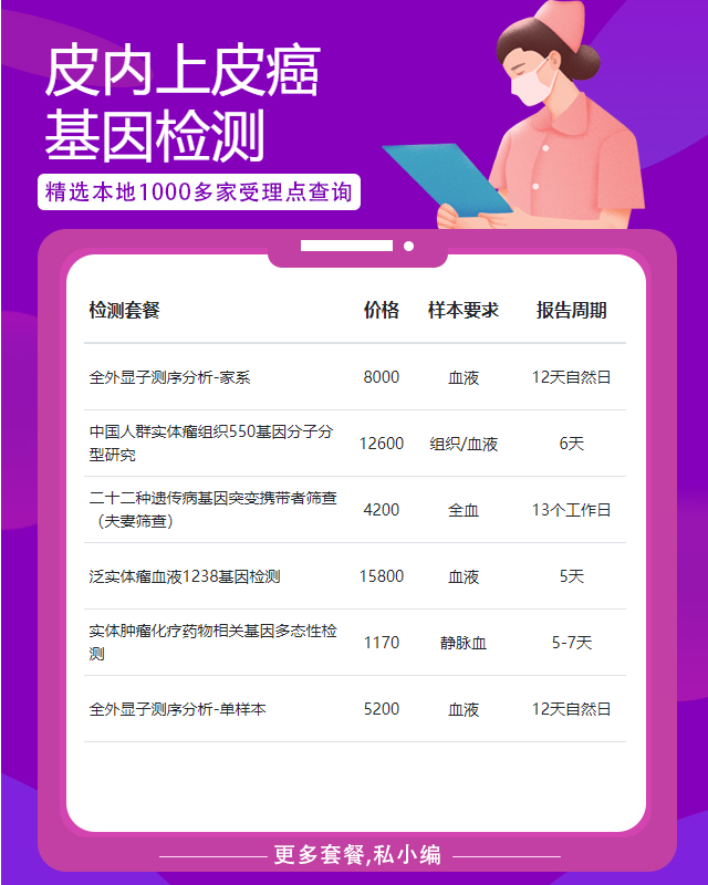 蕪湖皮內上皮癌基因檢測都有哪些方法